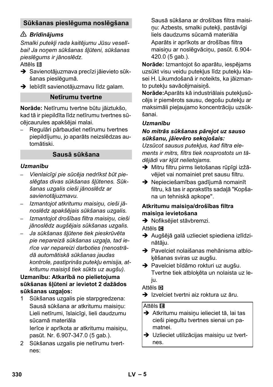 Karcher IVC 60-12-1 Ec H Z22 User Manual | Page 330 / 372