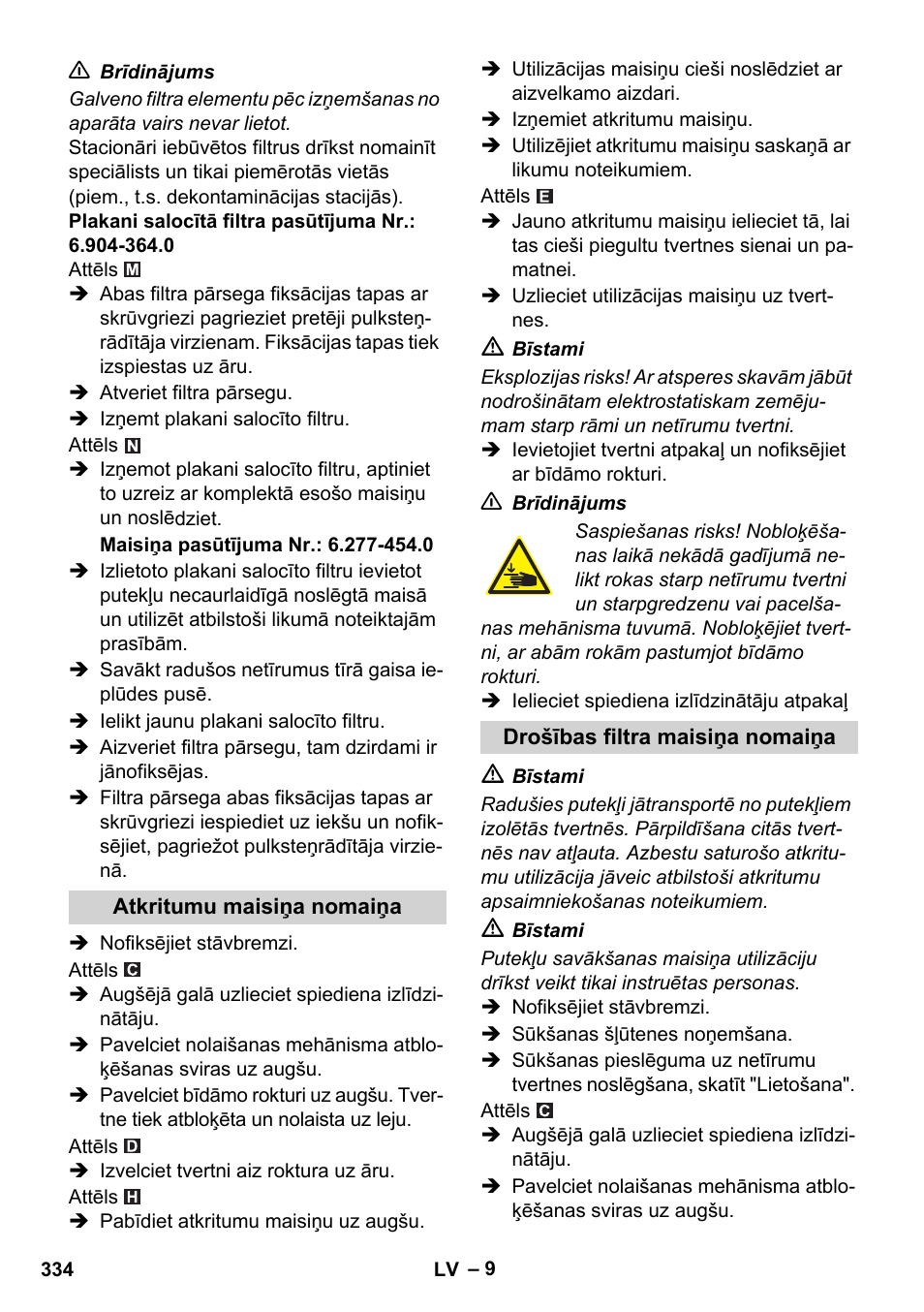 Karcher IVC 60-12-1 Ec H Z22 User Manual | Page 334 / 372