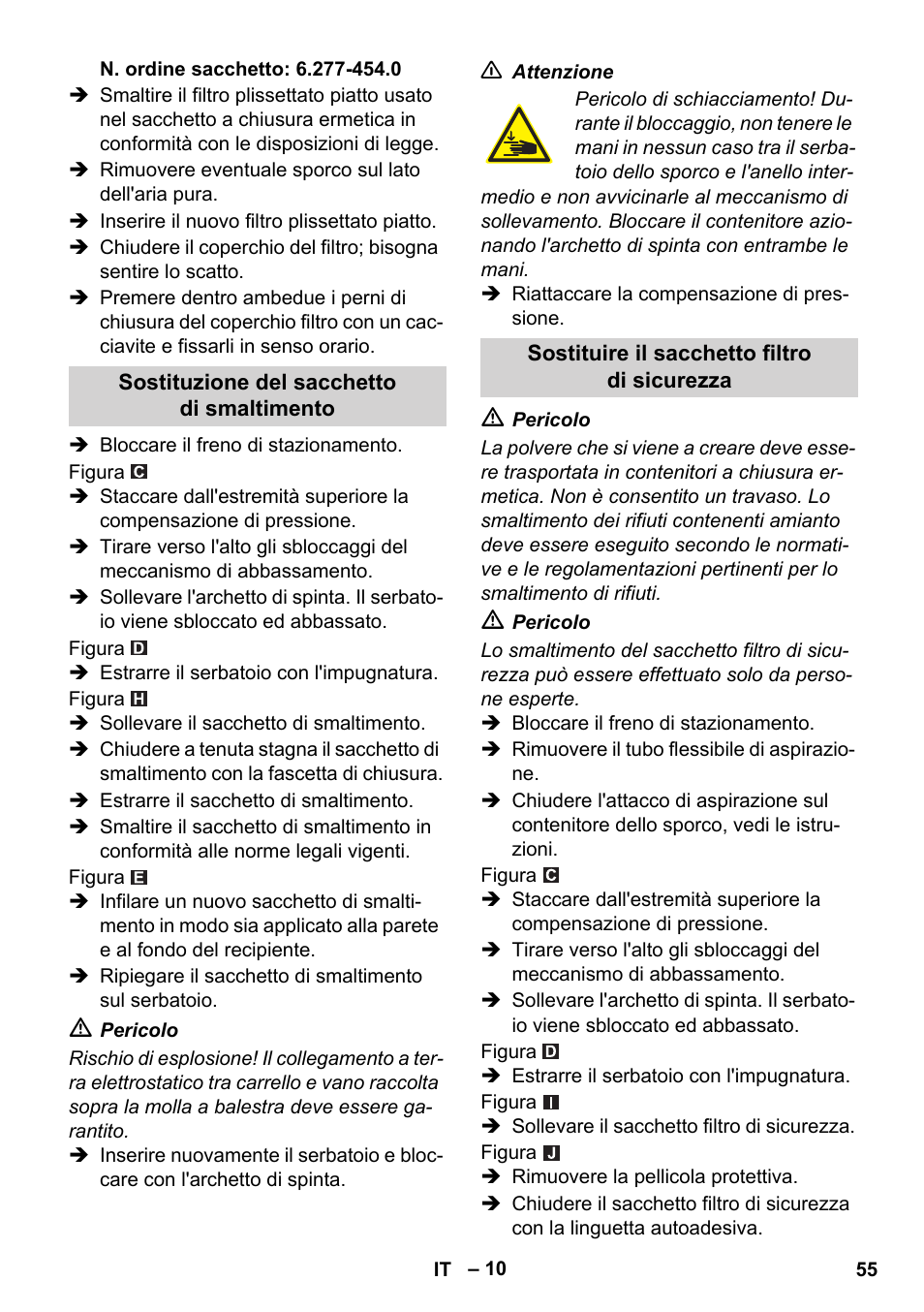 Karcher IVC 60-12-1 Ec H Z22 User Manual | Page 55 / 372