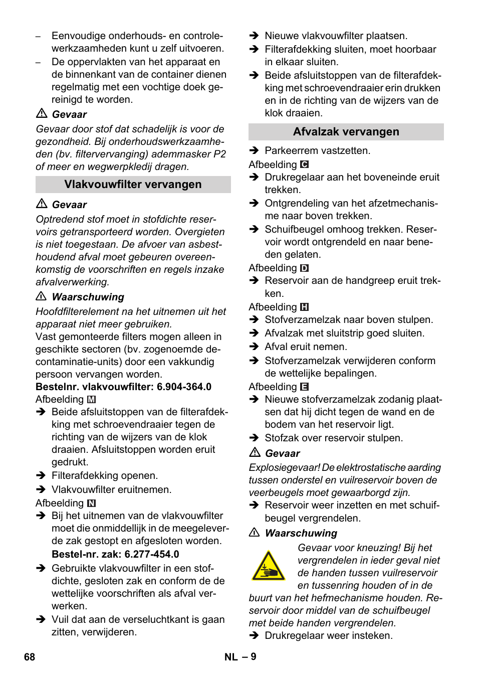 Karcher IVC 60-12-1 Ec H Z22 User Manual | Page 68 / 372