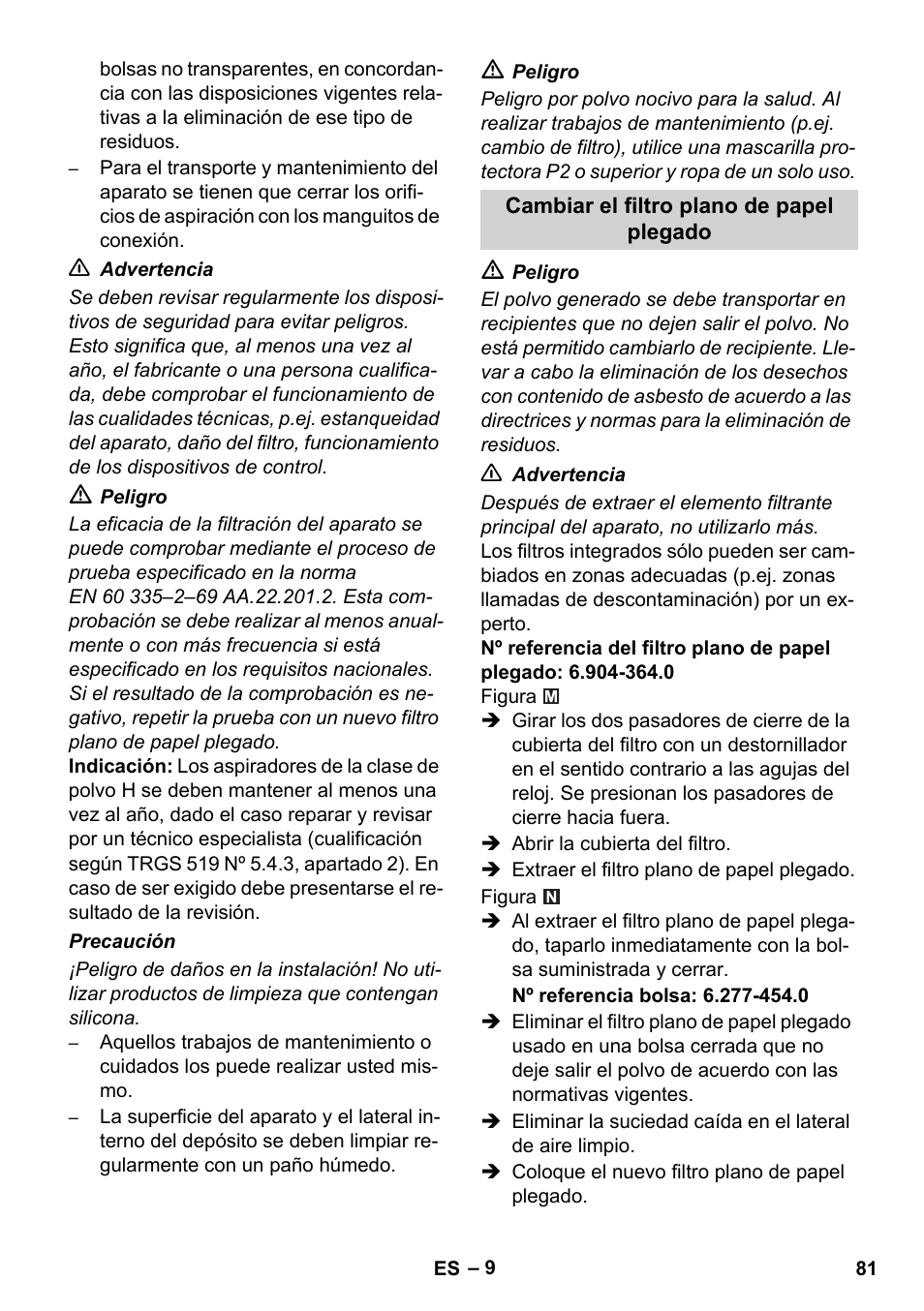 Karcher IVC 60-12-1 Ec H Z22 User Manual | Page 81 / 372