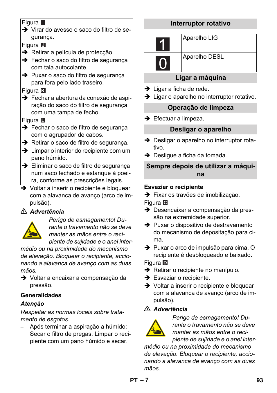 Karcher IVC 60-12-1 Ec H Z22 User Manual | Page 93 / 372