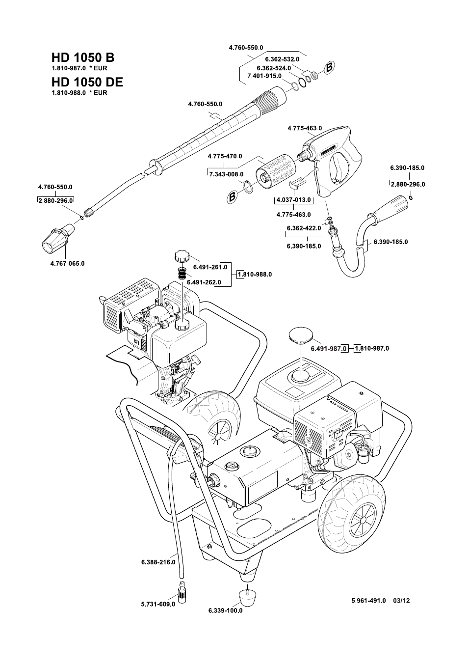 Karcher HD 1050 B User Manual | Page 269 / 270