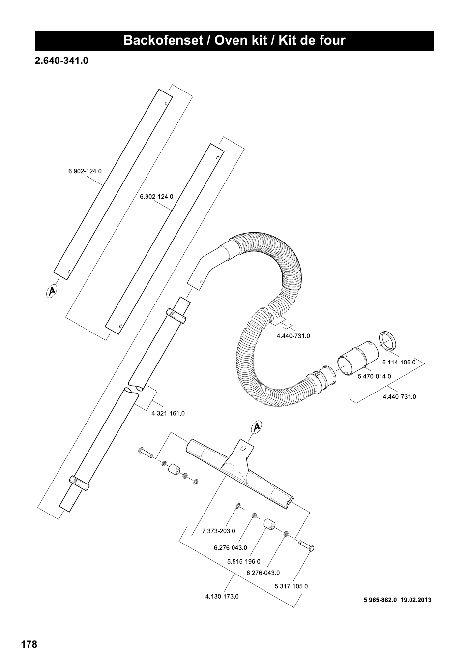 Backofenset / oven kit / kit de four | Karcher NT 55-1 Tact Bs User Manual | Page 178 / 180