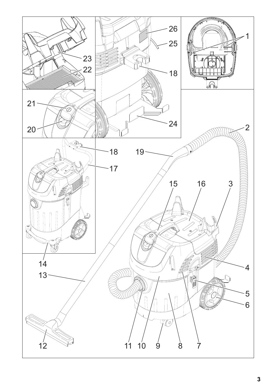 Karcher NT 55-1 Tact Bs User Manual | Page 3 / 180