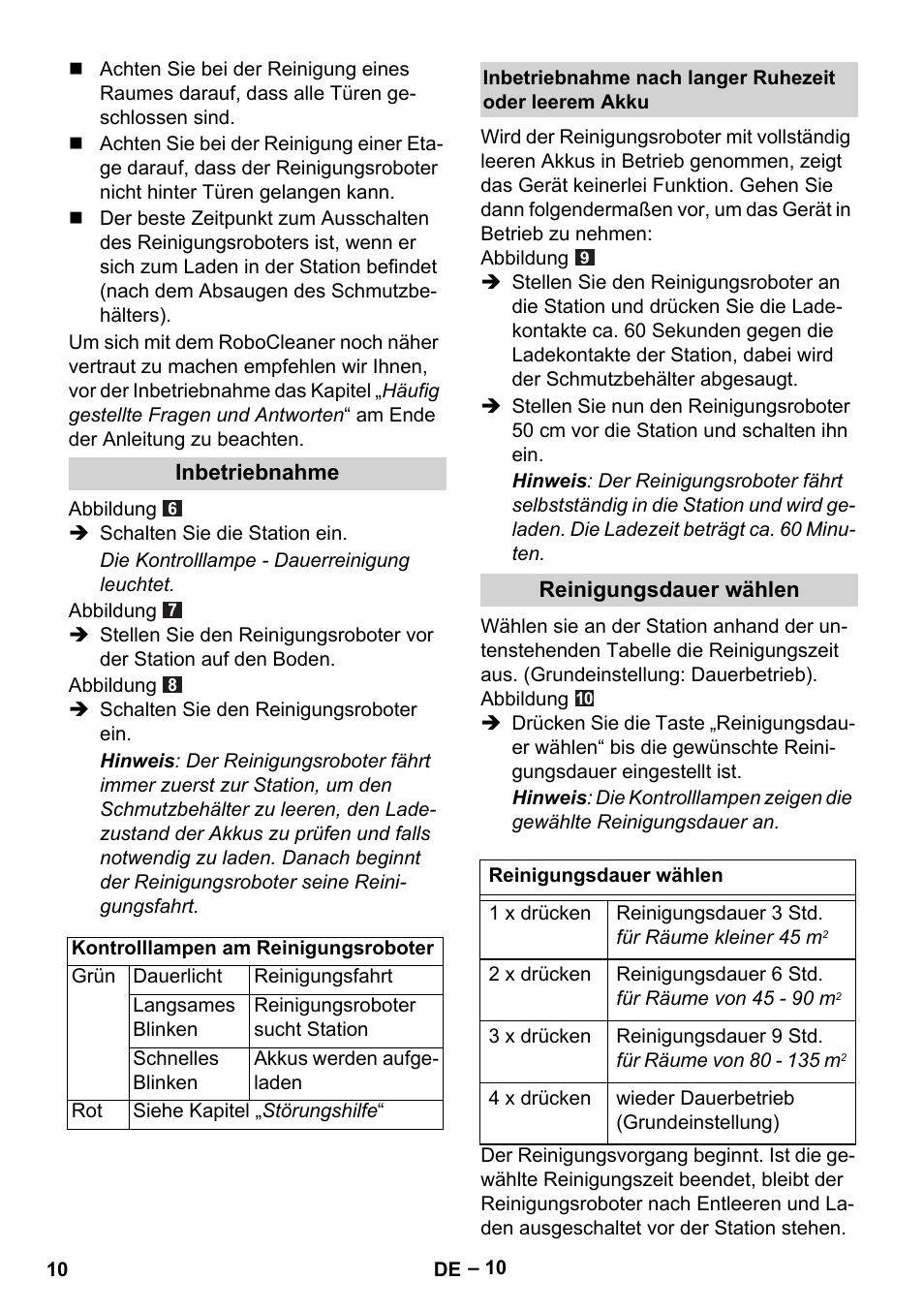 Karcher Robot RC 3000 User Manual | Page 10 / 400