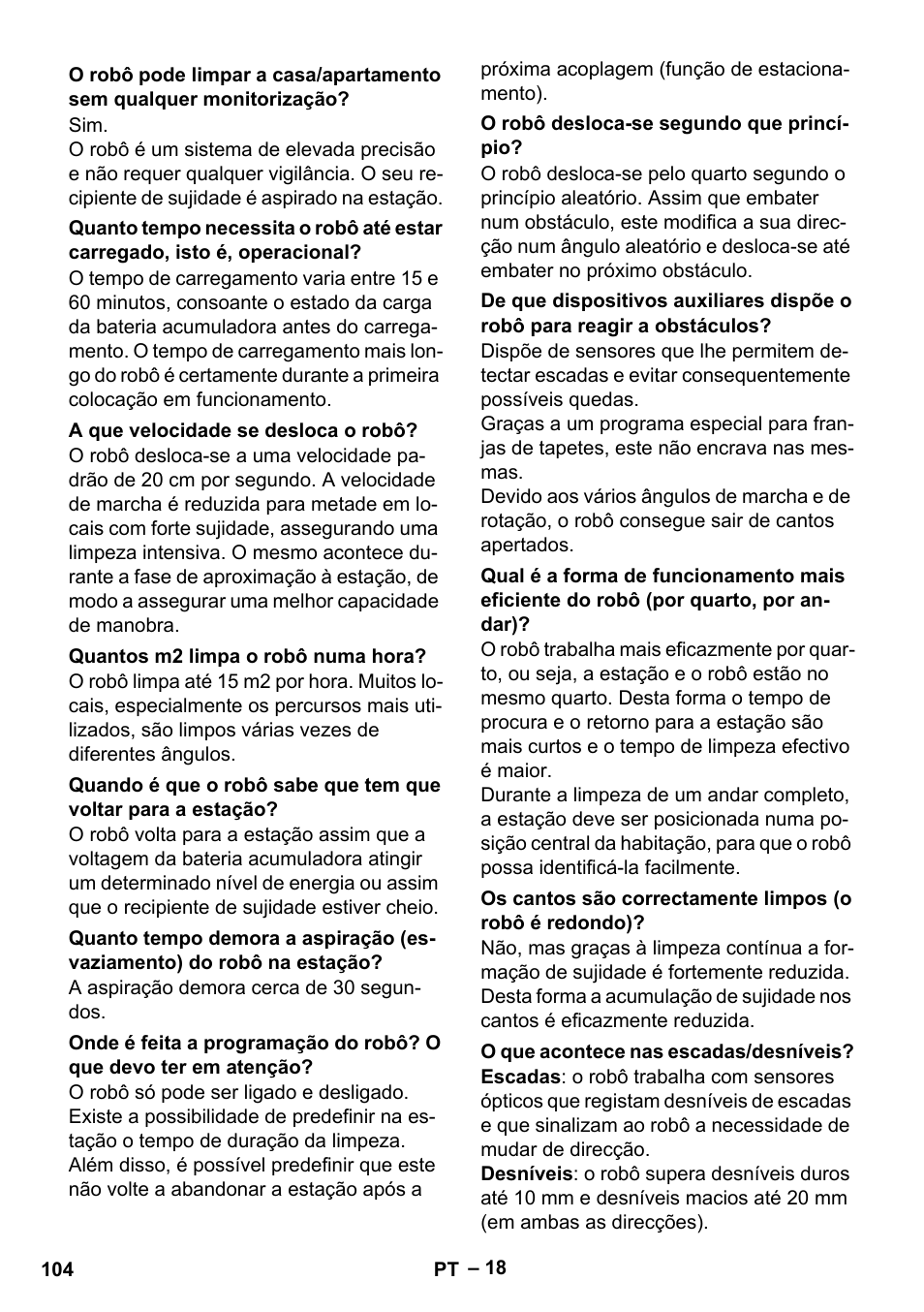 Karcher Robot RC 3000 User Manual | Page 104 / 400