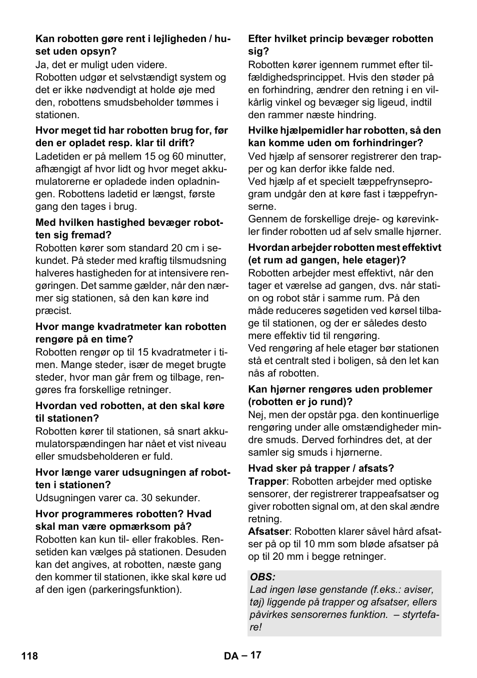 Karcher Robot RC 3000 User Manual | Page 118 / 400
