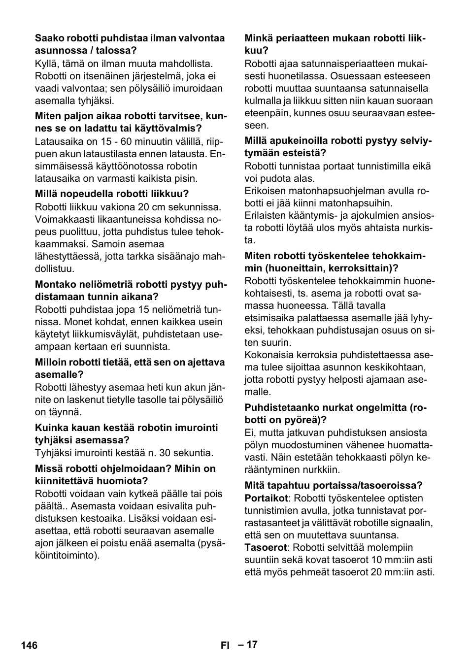 Karcher Robot RC 3000 User Manual | Page 146 / 400