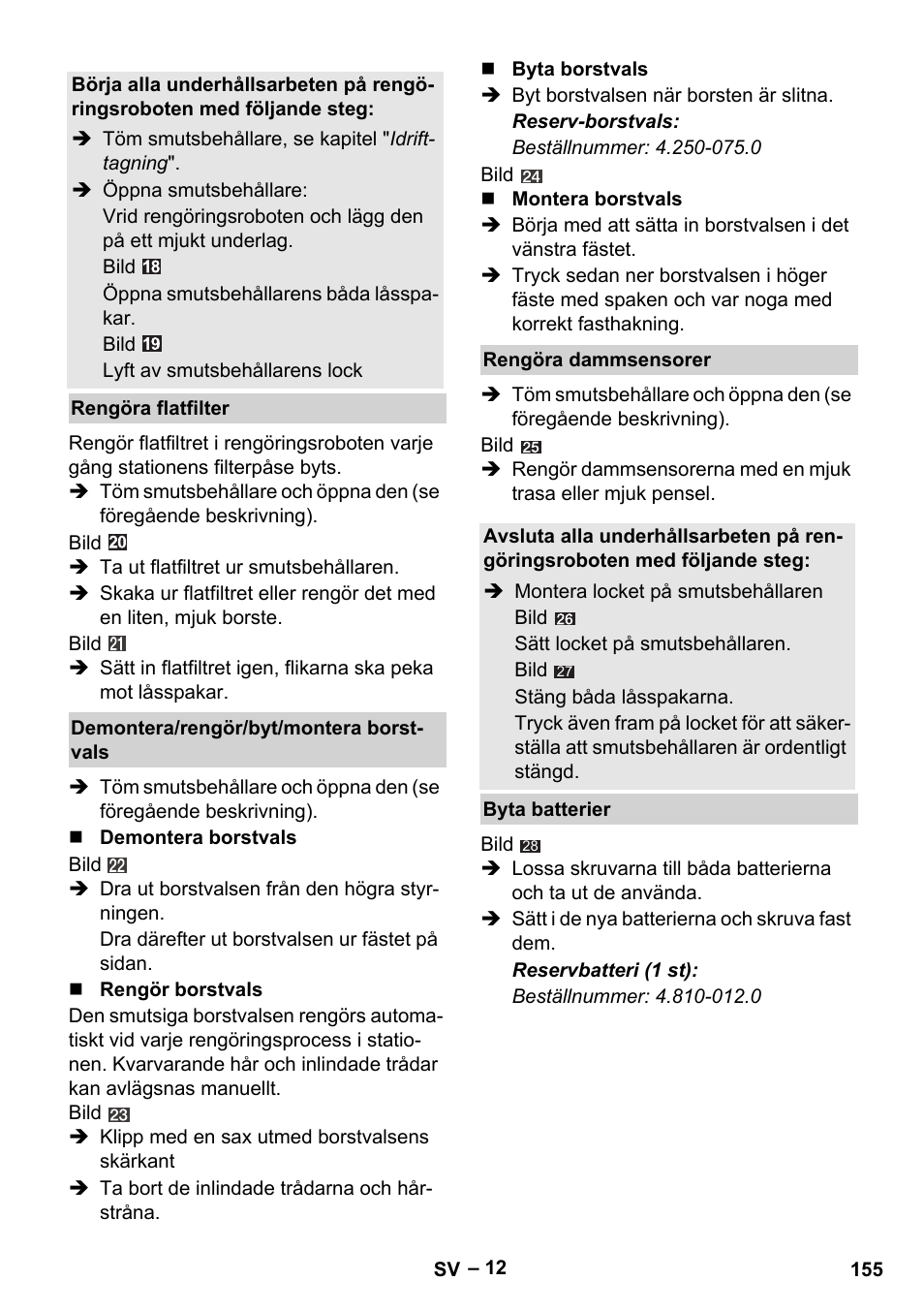 Karcher Robot RC 3000 User Manual | Page 155 / 400