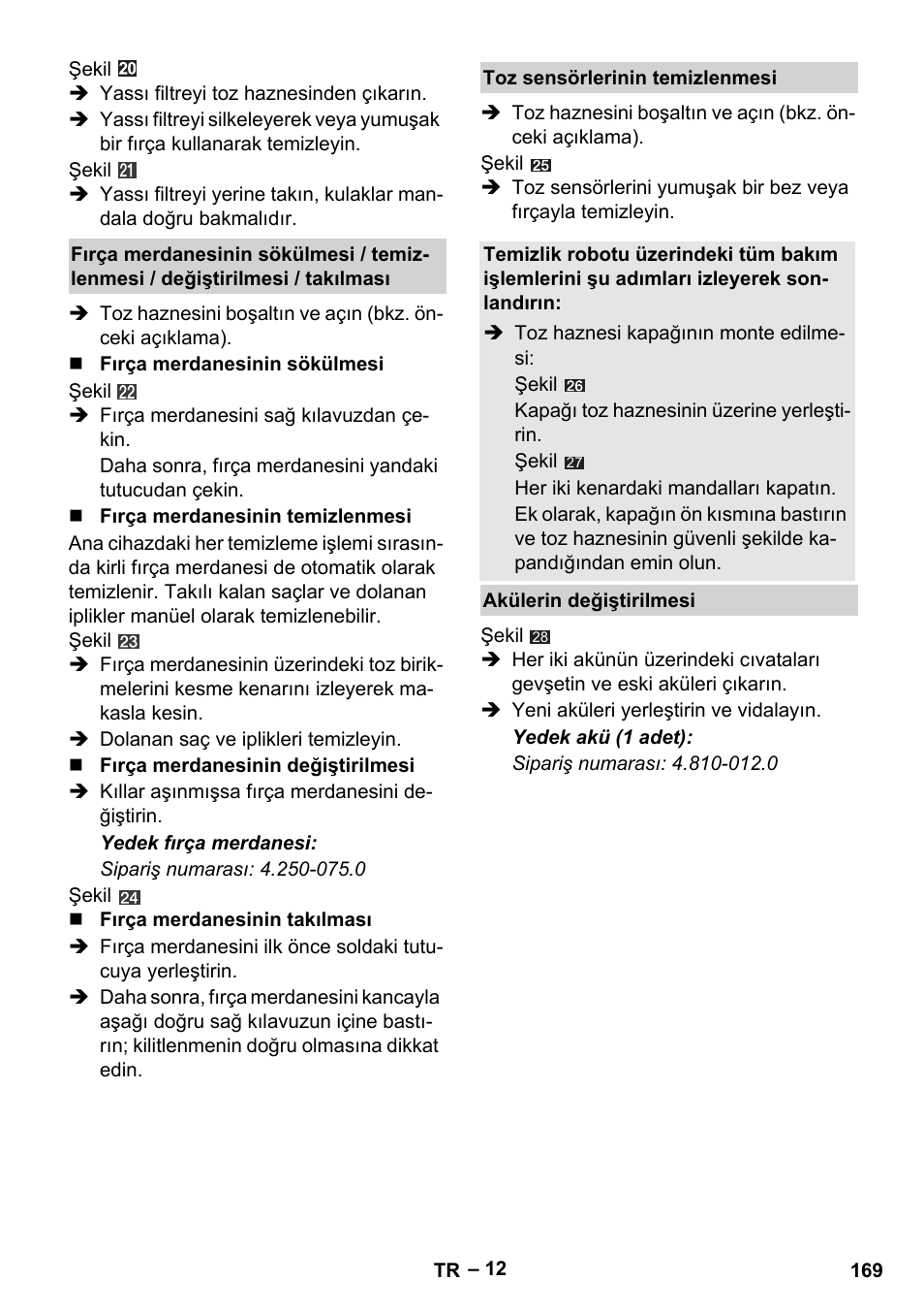 Karcher Robot RC 3000 User Manual | Page 169 / 400