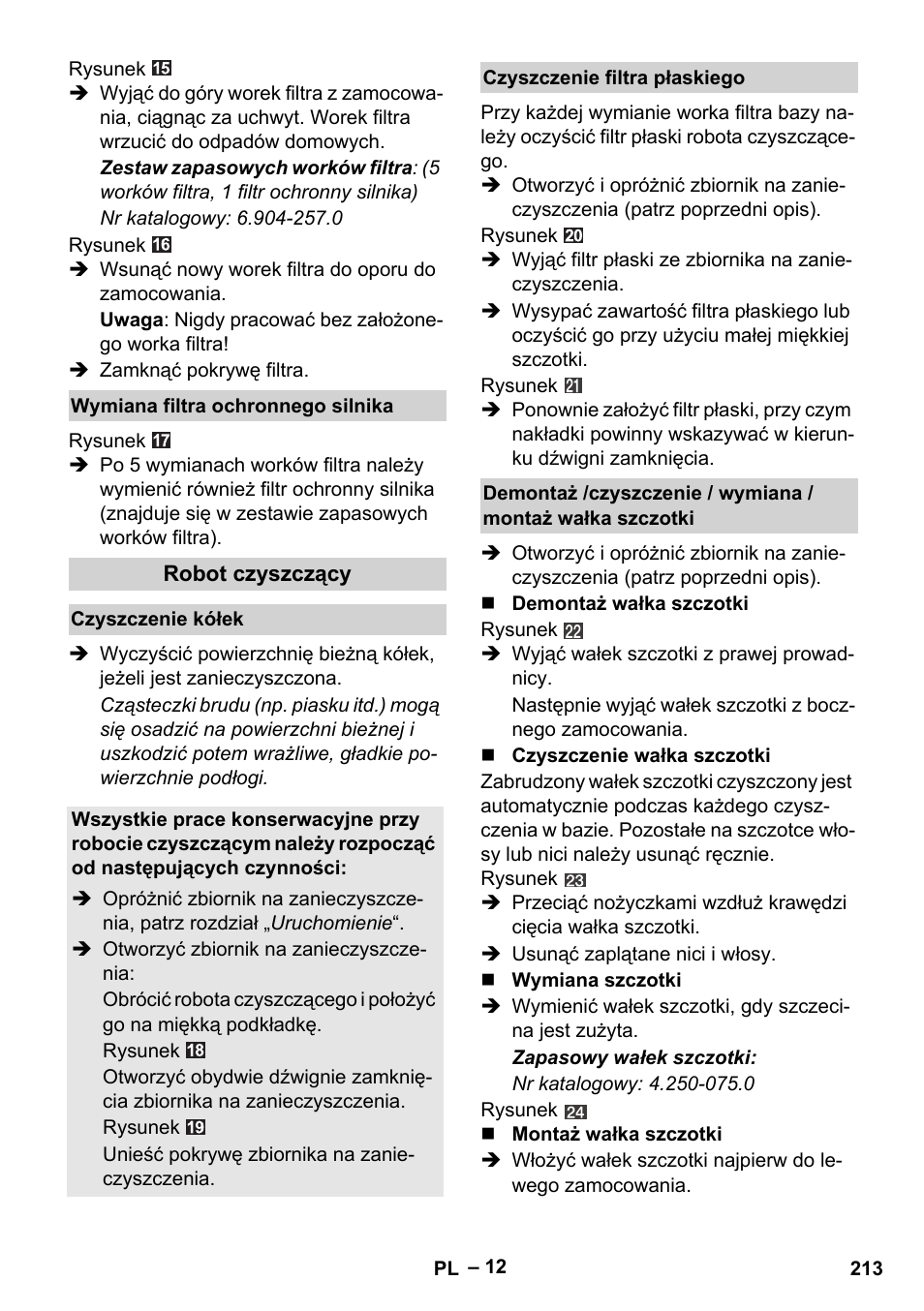 Karcher Robot RC 3000 User Manual | Page 213 / 400