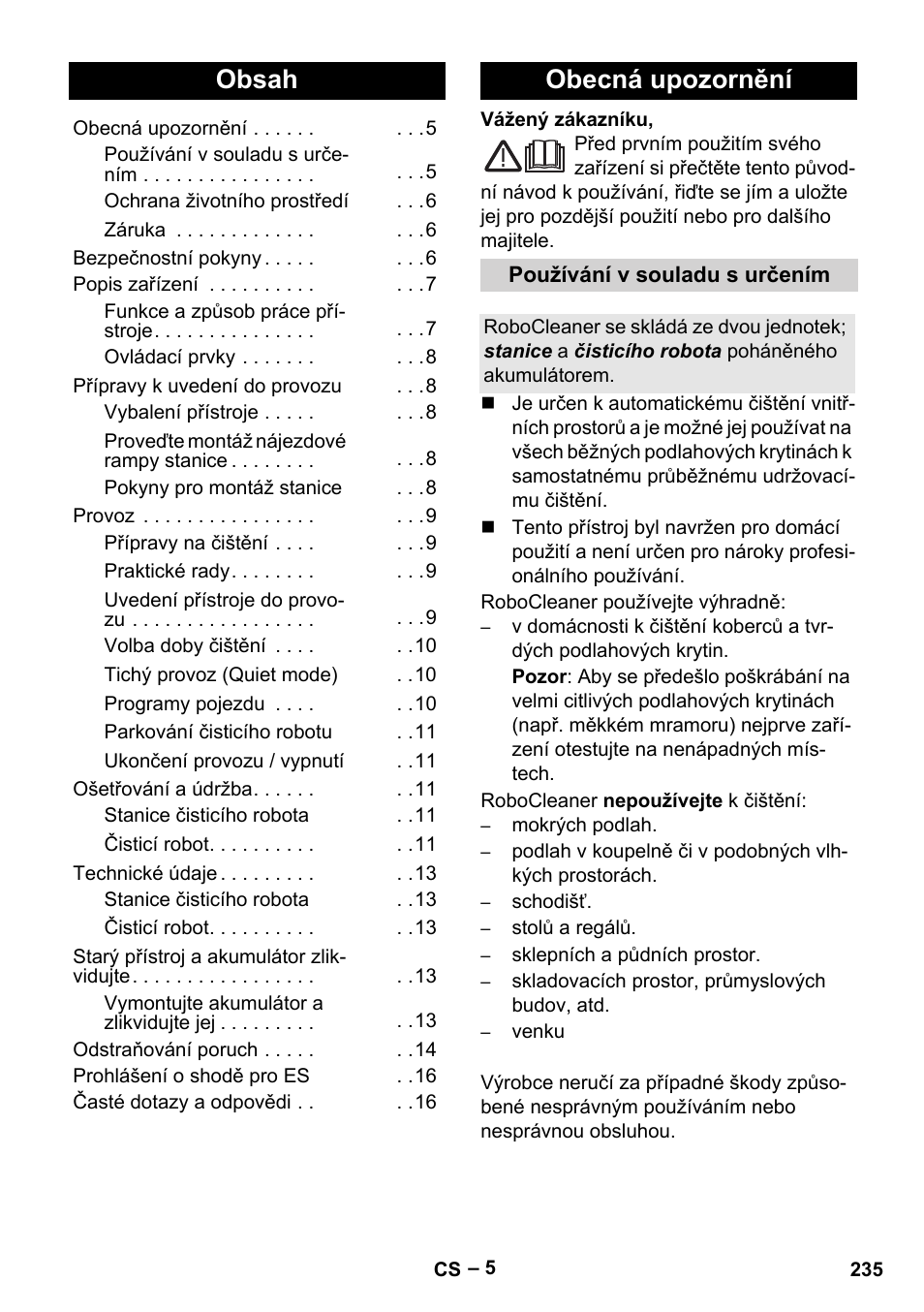 Karcher Robot RC 3000 User Manual | Page 235 / 400