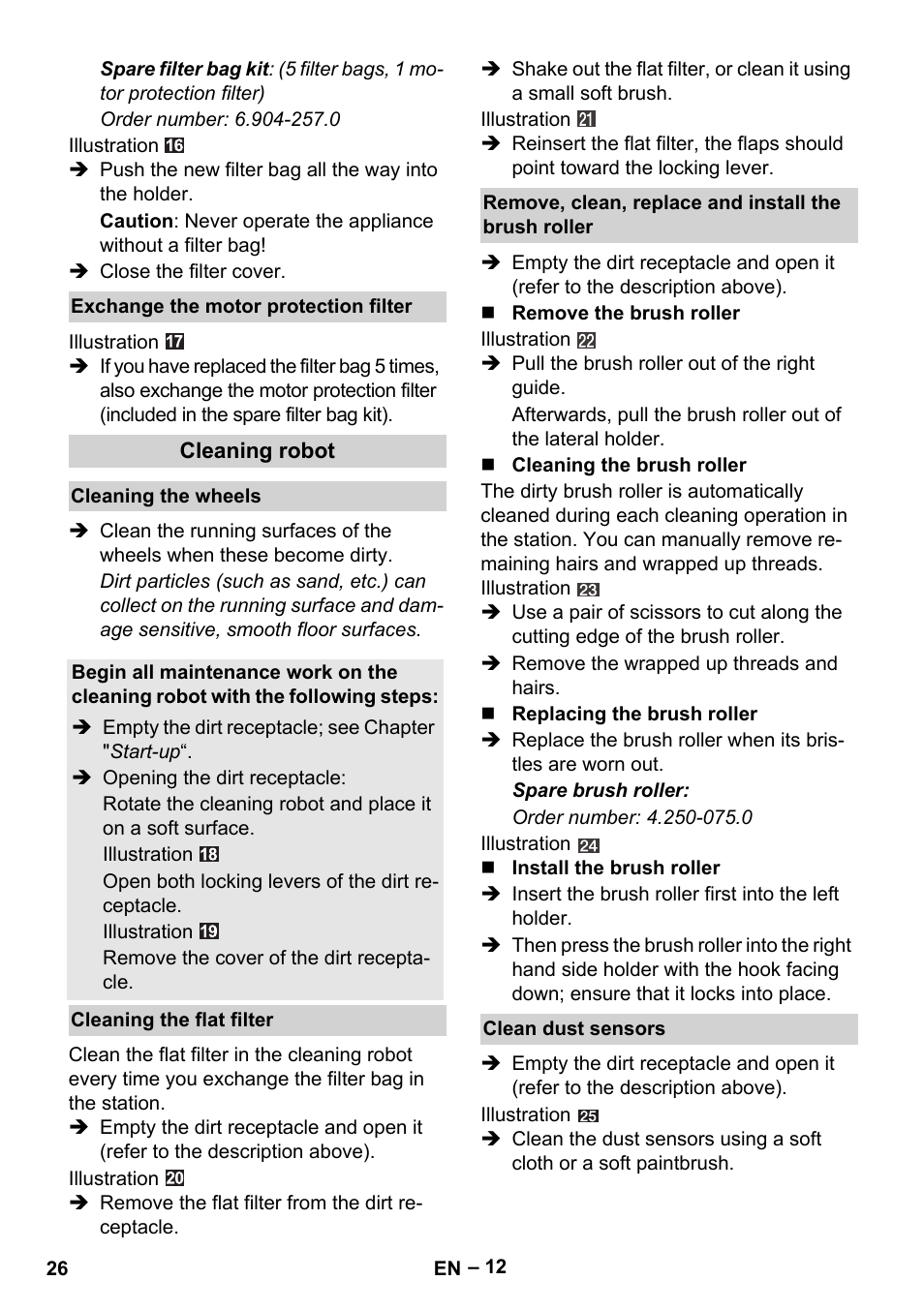 Karcher Robot RC 3000 User Manual | Page 26 / 400