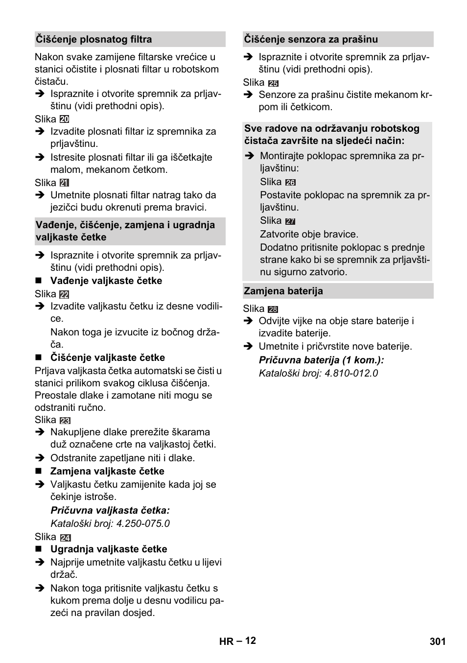 Karcher Robot RC 3000 User Manual | Page 301 / 400