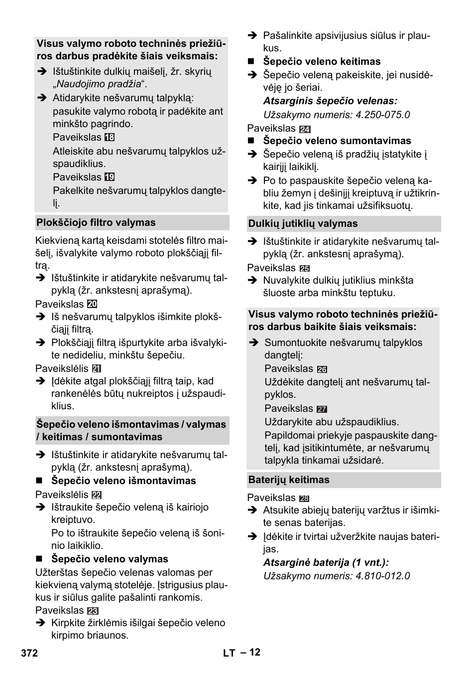 Karcher Robot RC 3000 User Manual | Page 372 / 400