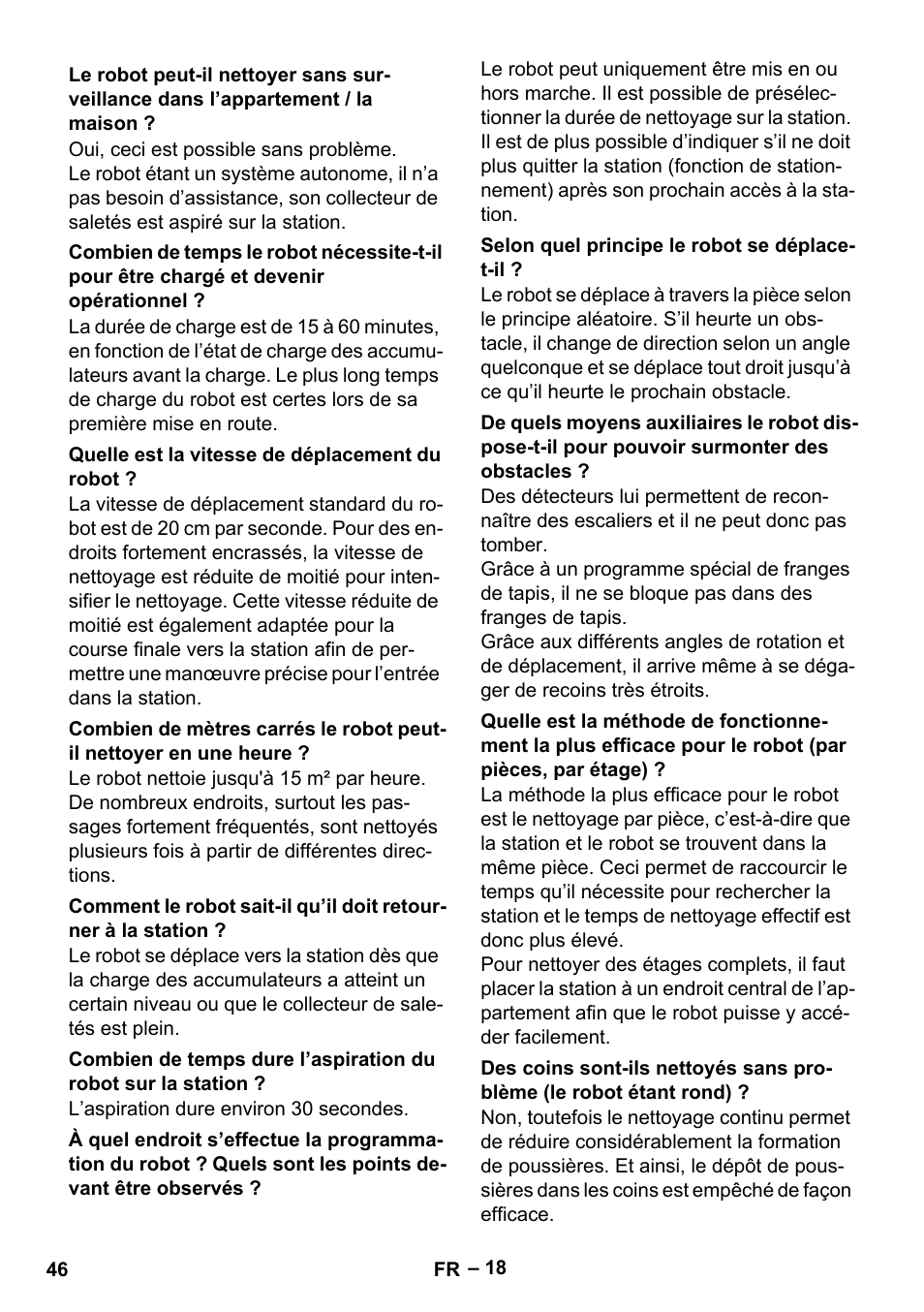 Karcher Robot RC 3000 User Manual | Page 46 / 400