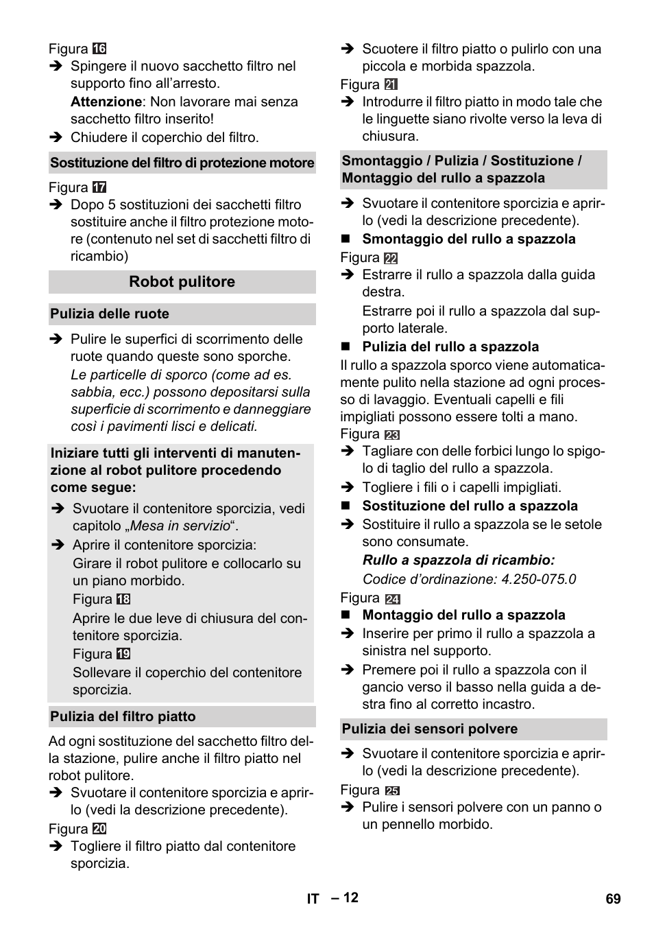 Karcher Robot RC 3000 User Manual | Page 69 / 400