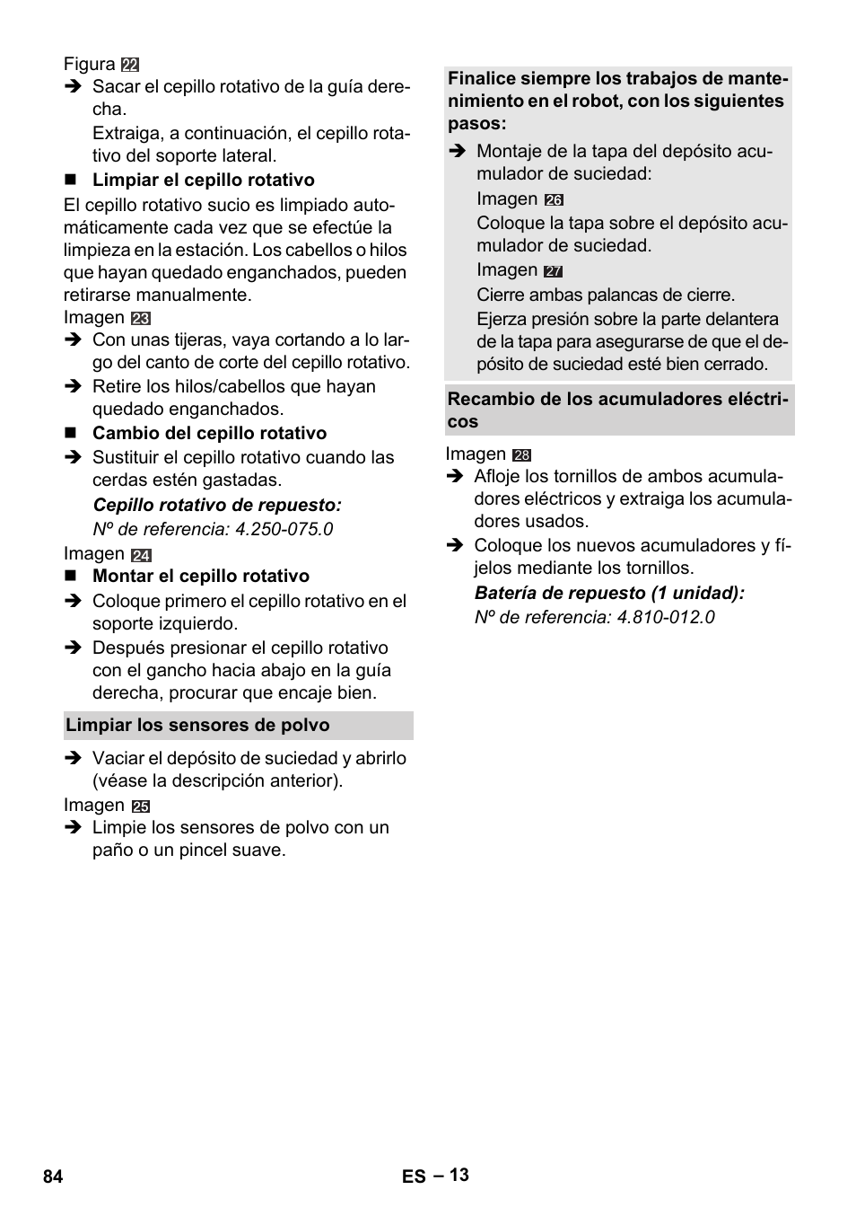 Karcher Robot RC 3000 User Manual | Page 84 / 400
