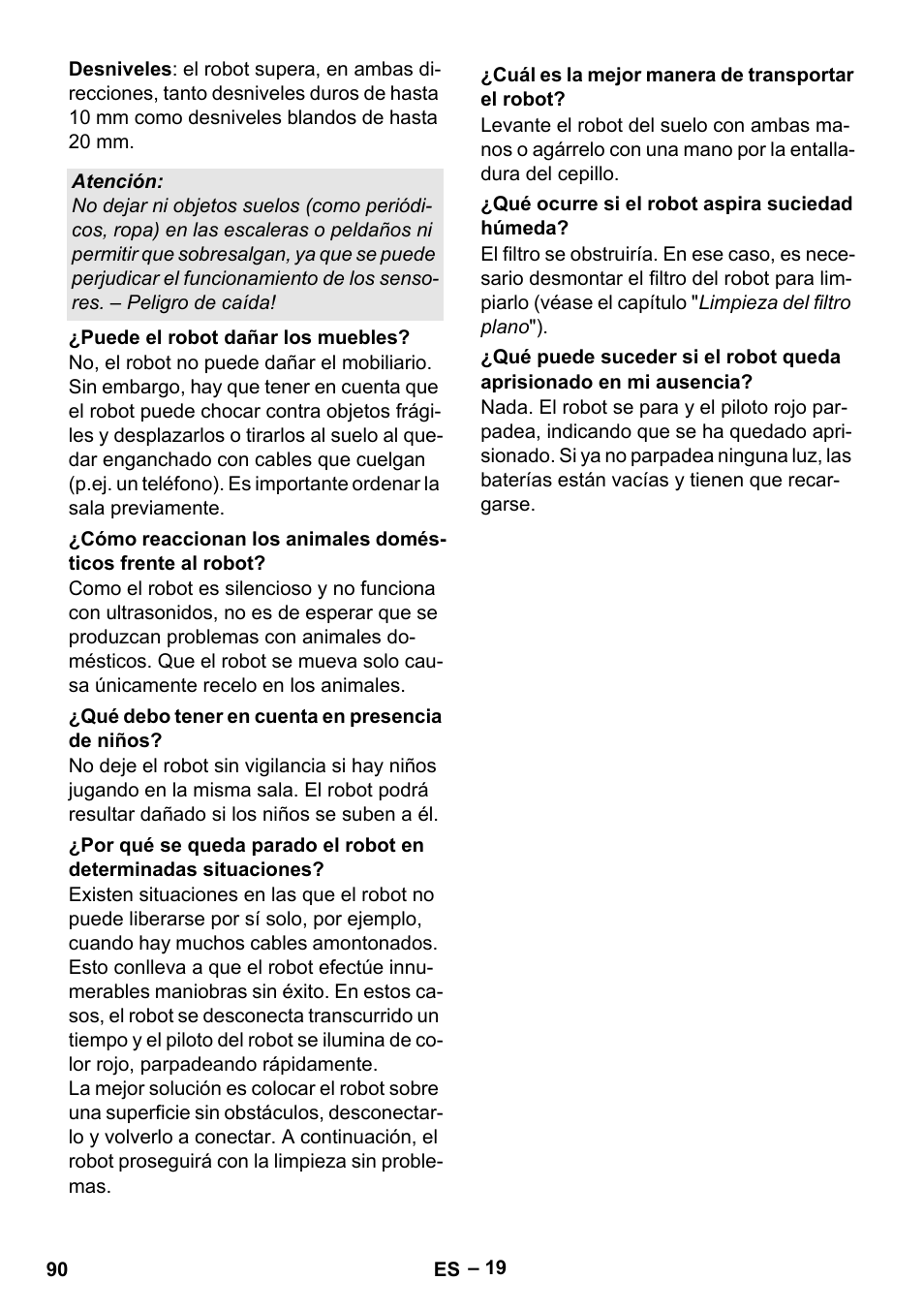 Karcher Robot RC 3000 User Manual | Page 90 / 400