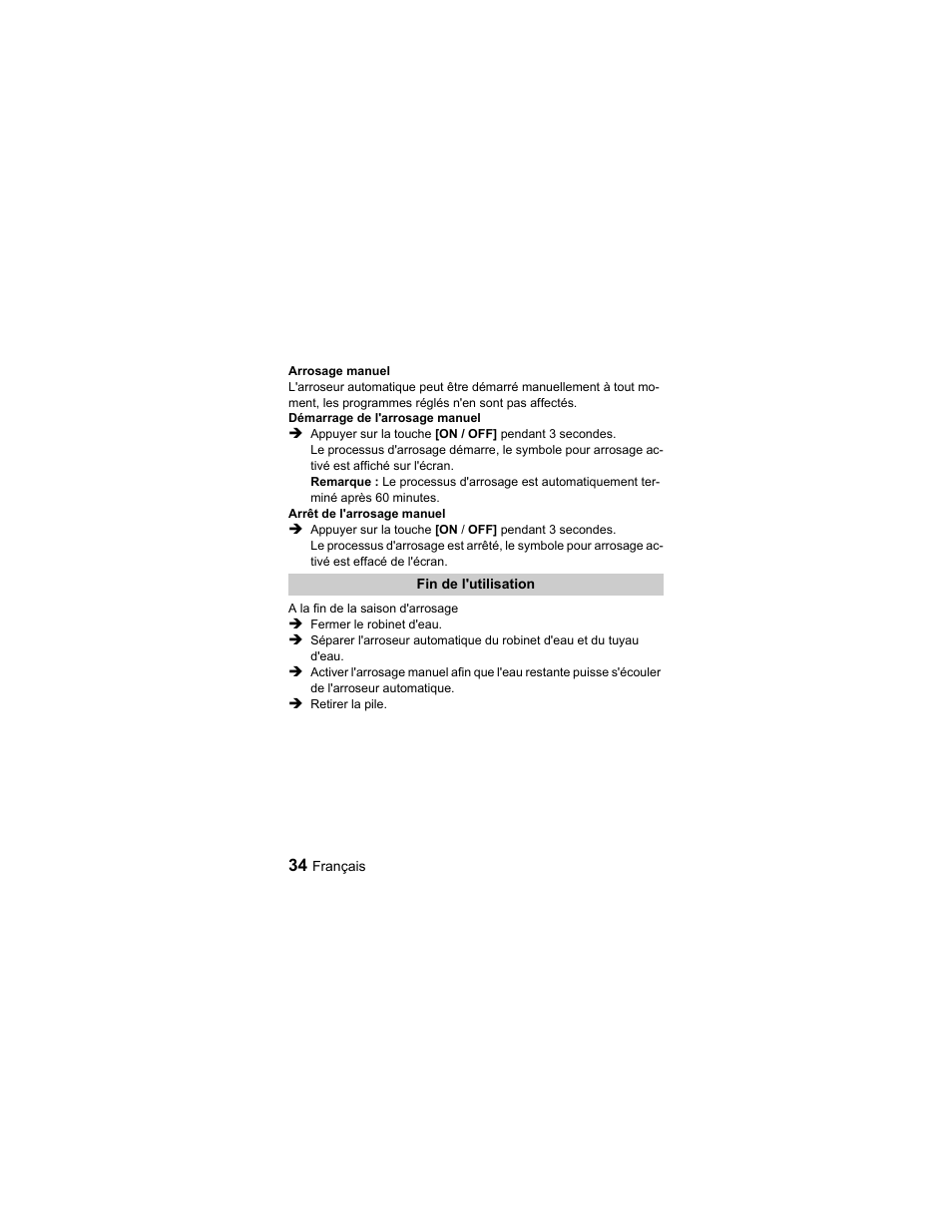 Karcher Unità d'irrigazione WU 90-72 User Manual | Page 34 / 94
