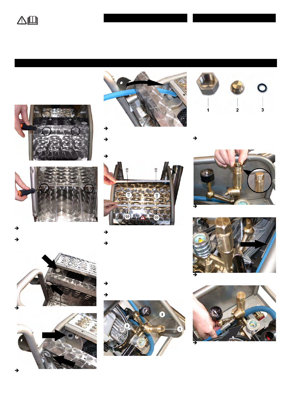 Description consignes de sécurité montage | Karcher HD 10-15-4 Cage Food User Manual | Page 7 / 12