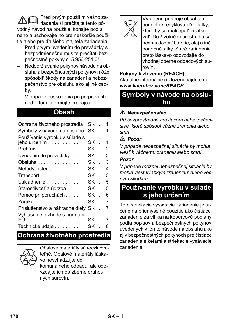 Karcher Puzzi 30-4 E User Manual | Page 170 / 244