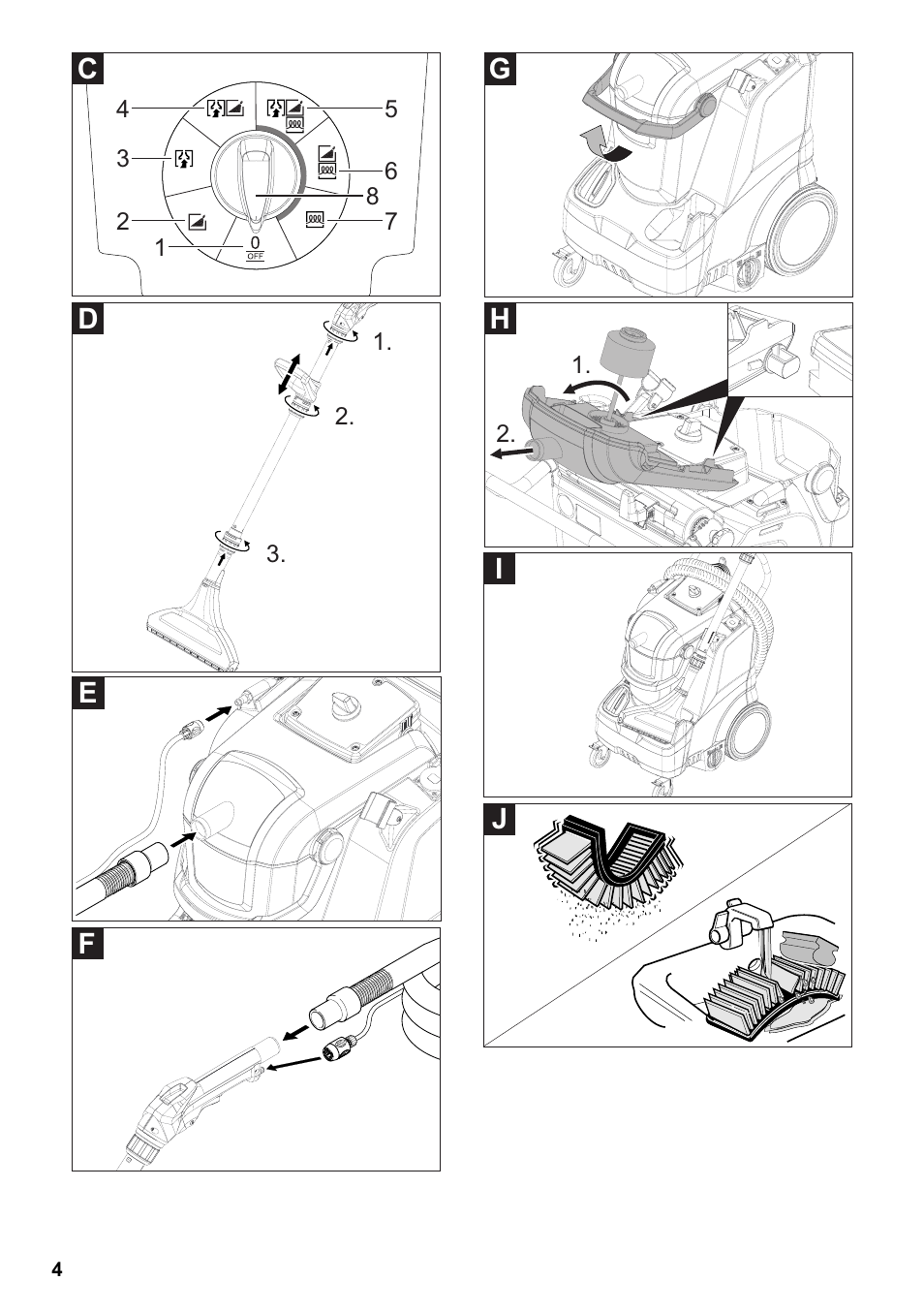 Karcher Puzzi 30-4 E User Manual | Page 4 / 244