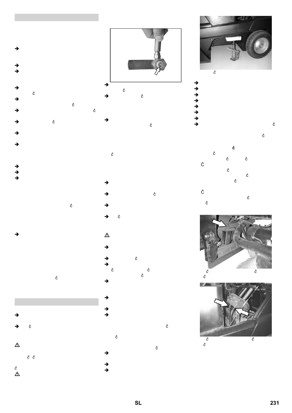 Karcher KM 100-100 R P User Manual | Page 231 / 380