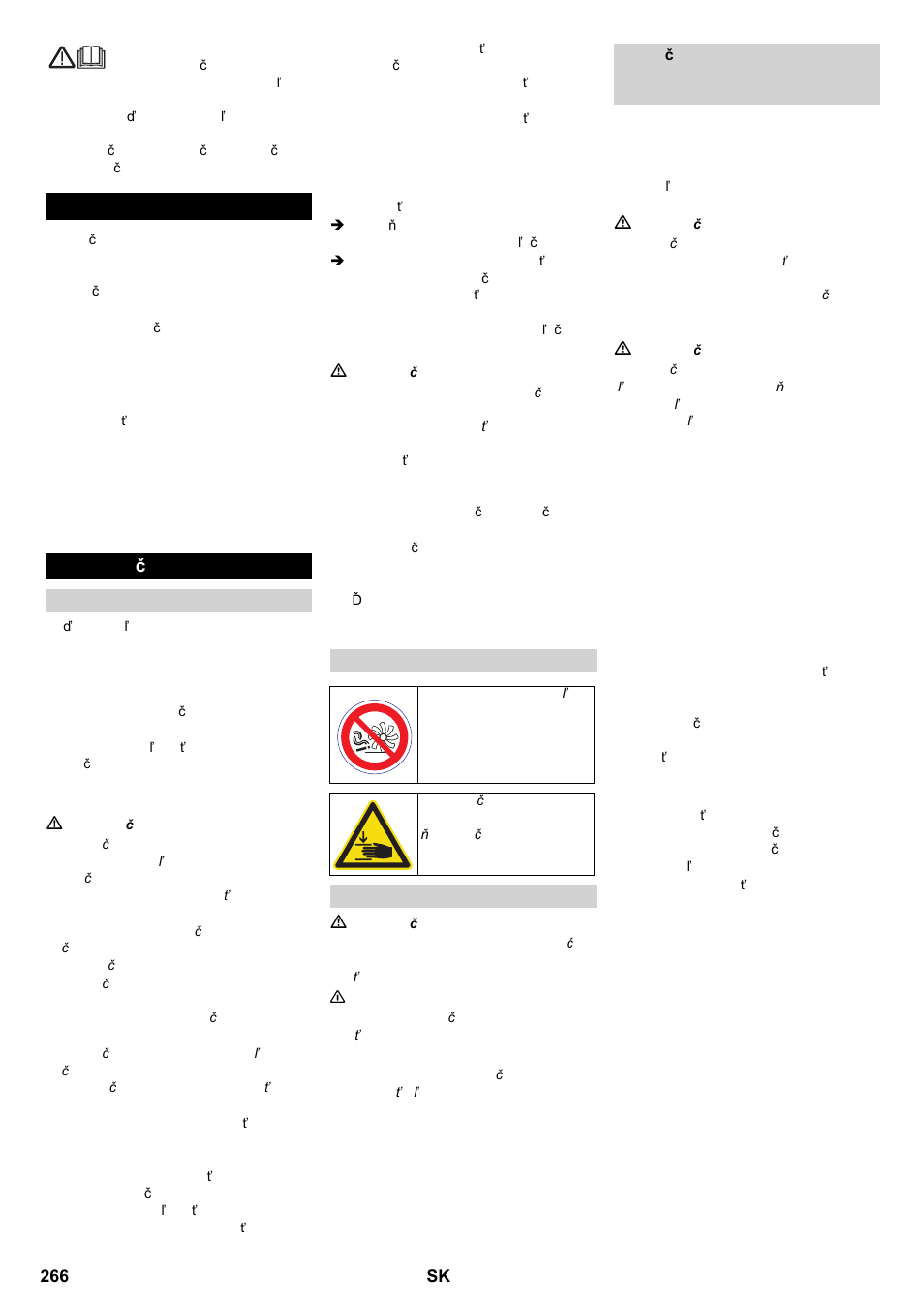 Karcher KM 100-100 R P User Manual | Page 266 / 380