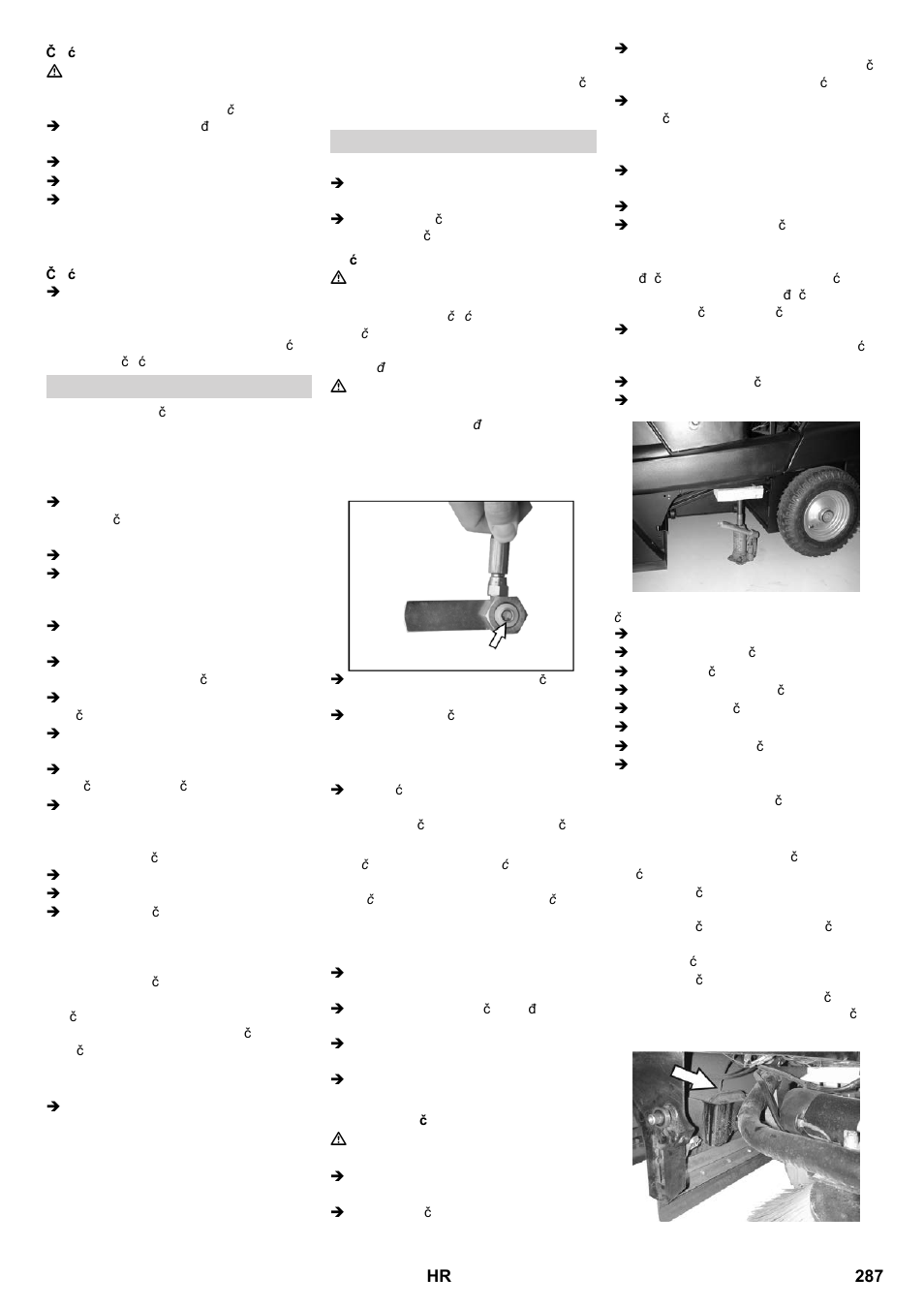 Karcher KM 100-100 R P User Manual | Page 287 / 380