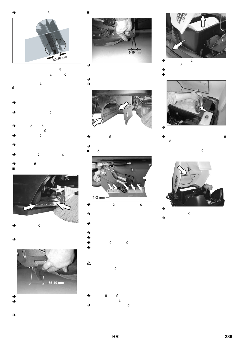 Karcher KM 100-100 R P User Manual | Page 289 / 380