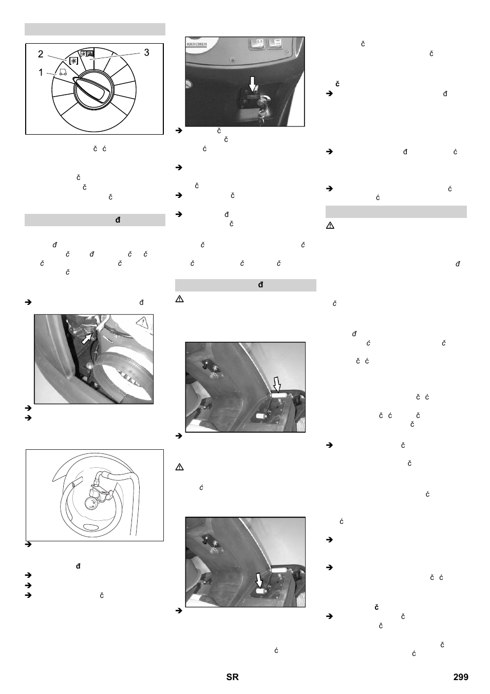 Karcher KM 100-100 R P User Manual | Page 299 / 380