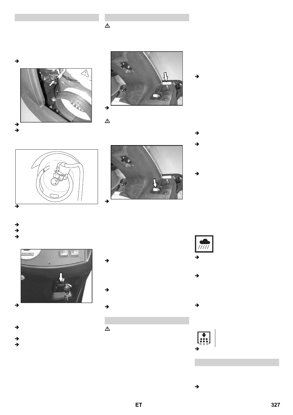 Karcher KM 100-100 R P User Manual | Page 327 / 380