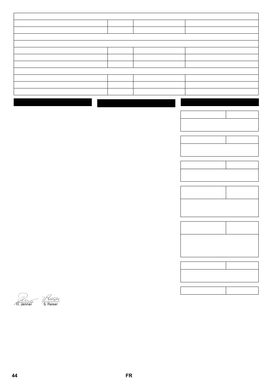 Déclaration de conformité ce, Garantie accessoires | Karcher KM 100-100 R P User Manual | Page 44 / 380