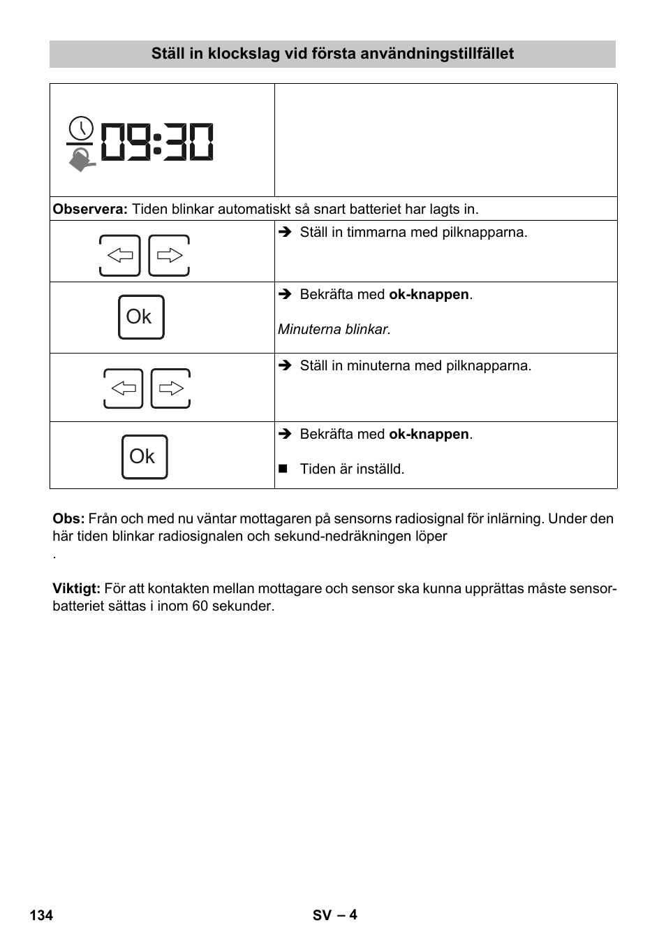 Karcher SensorTimer TM ST6 DUO eco!ogic User Manual | Page 134 / 374