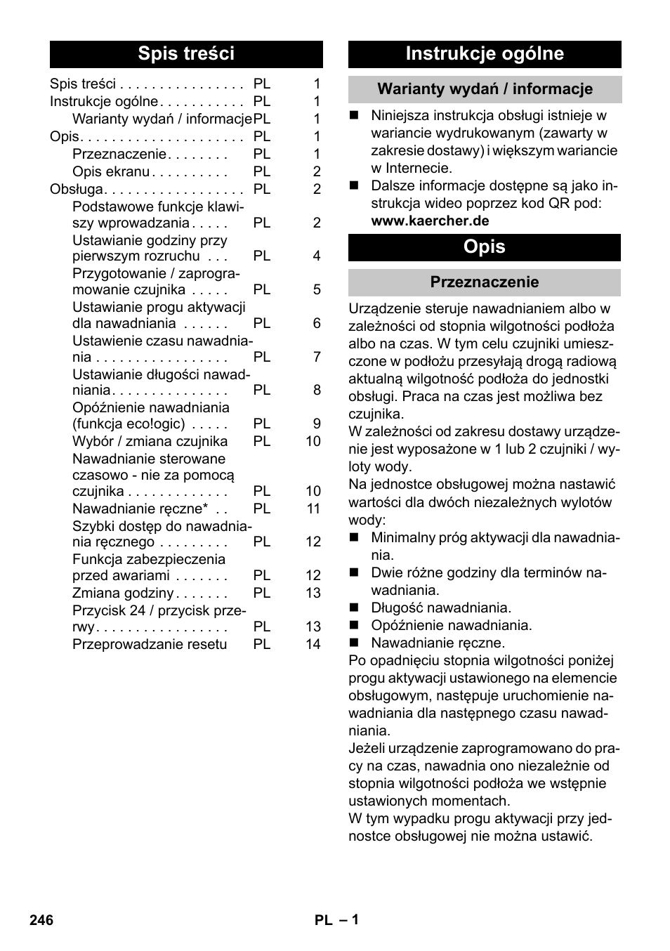 Karcher SensorTimer TM ST6 DUO eco!ogic User Manual | Page 246 / 374