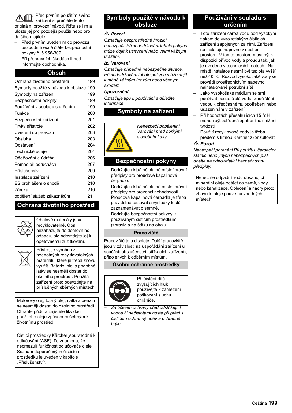 Karcher HDC advanced User Manual | Page 199 / 356