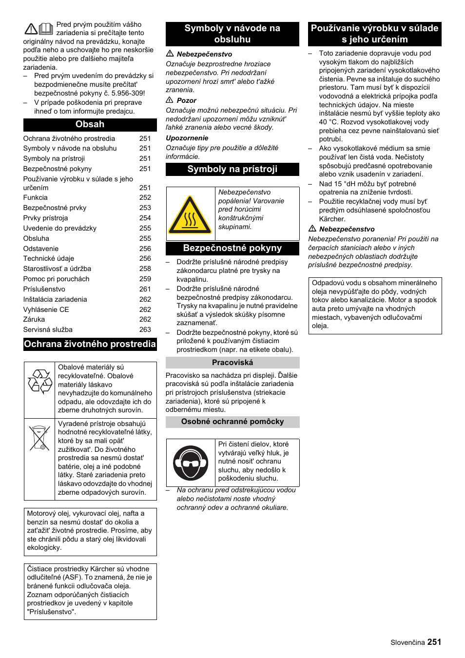 Karcher HDC advanced User Manual | Page 251 / 356