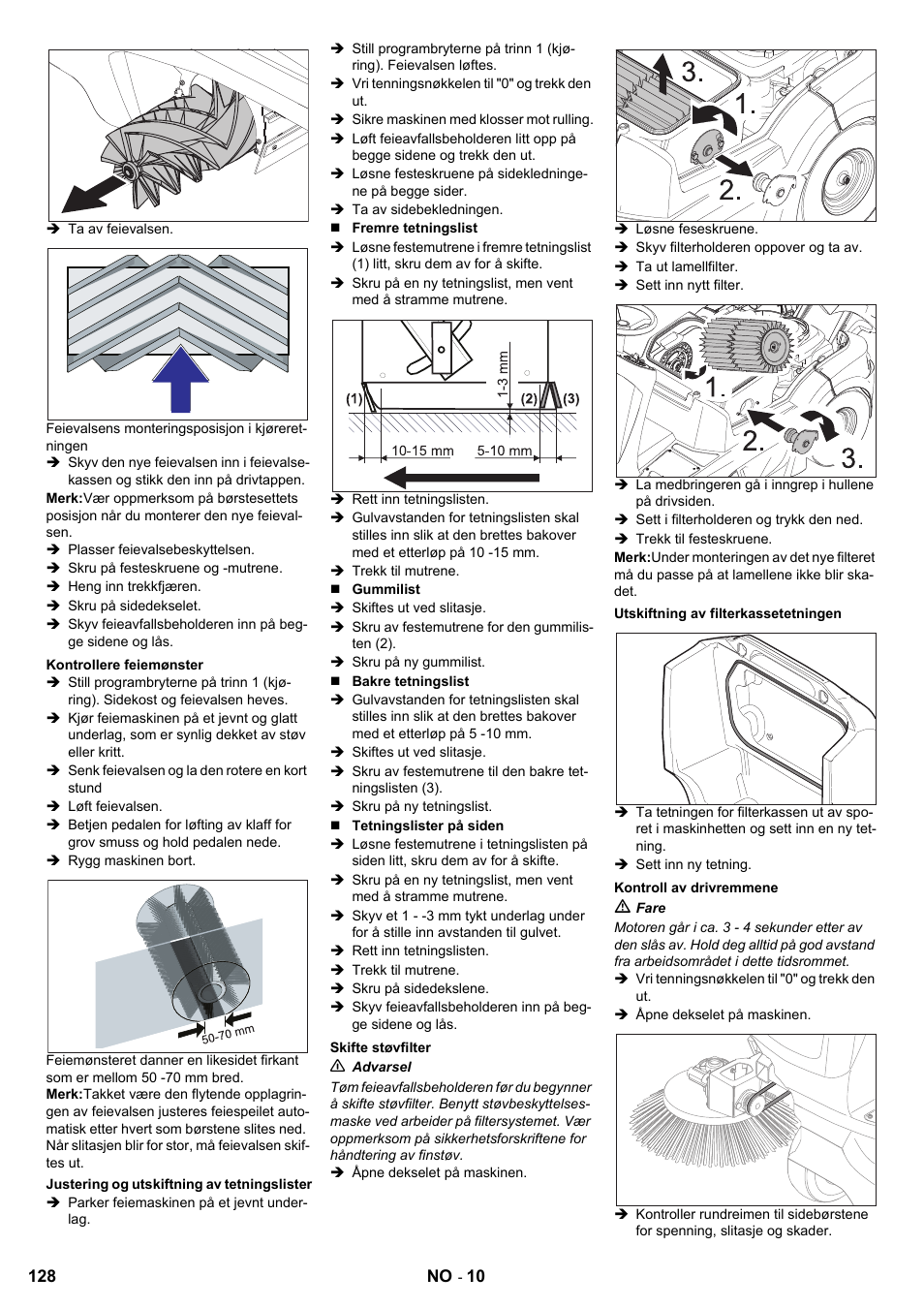 Karcher KM 90-60 R P User Manual | Page 128 / 392