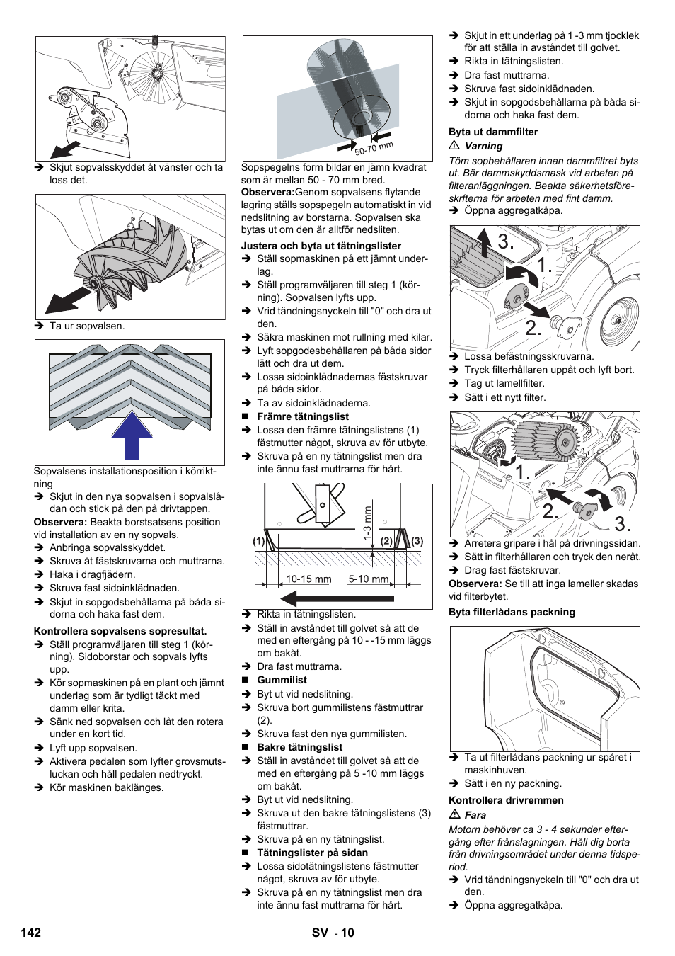 Karcher KM 90-60 R P User Manual | Page 142 / 392