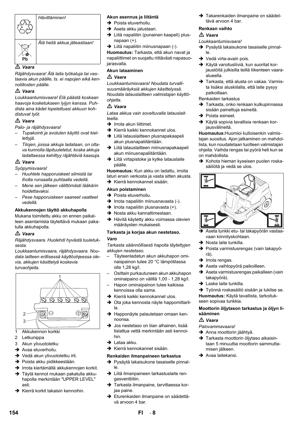 Karcher KM 90-60 R P User Manual | Page 154 / 392