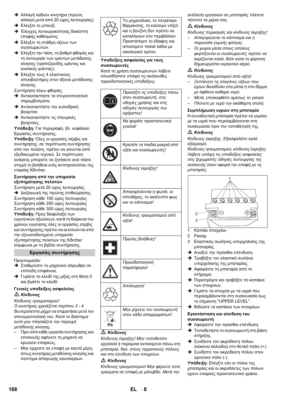 Karcher KM 90-60 R P User Manual | Page 168 / 392