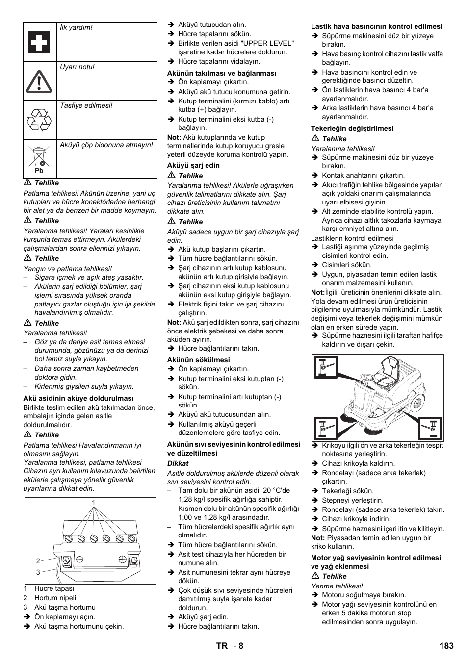 Karcher KM 90-60 R P User Manual | Page 183 / 392