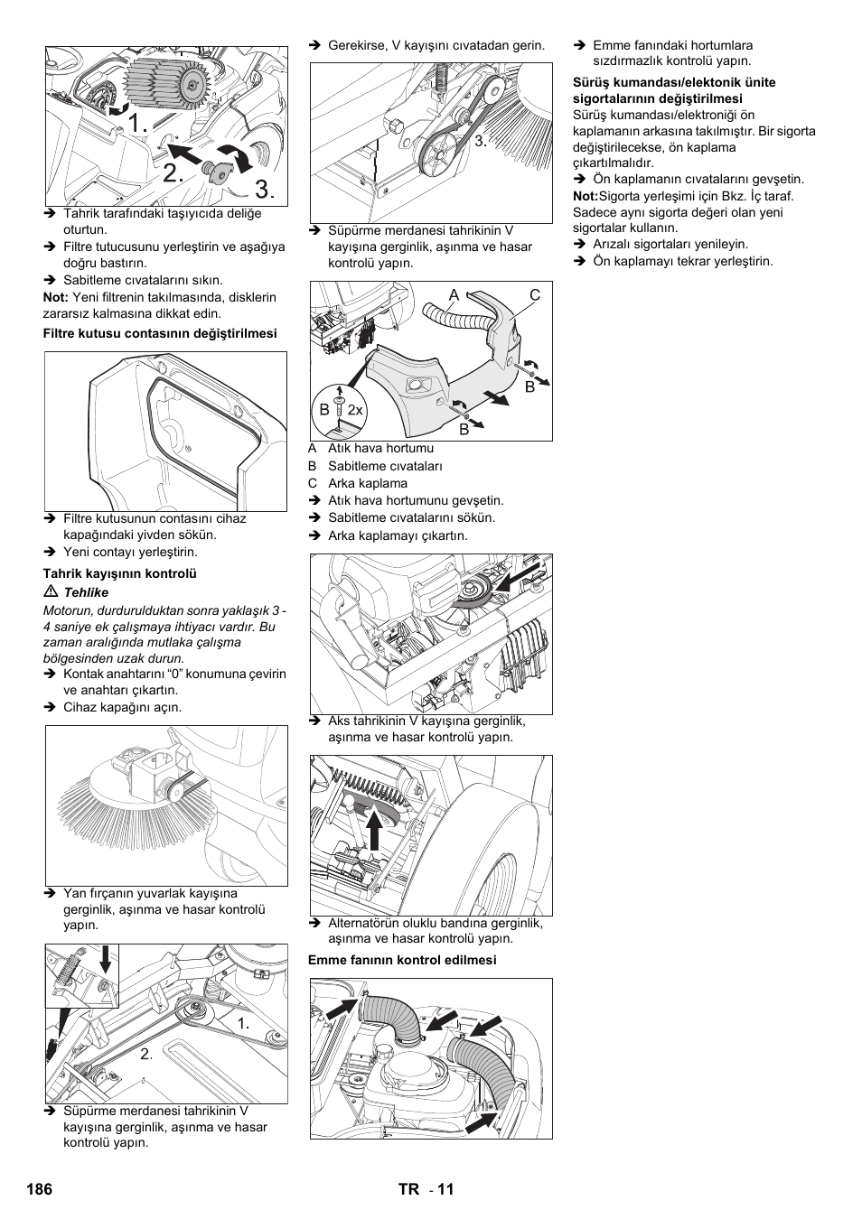 Karcher KM 90-60 R P User Manual | Page 186 / 392