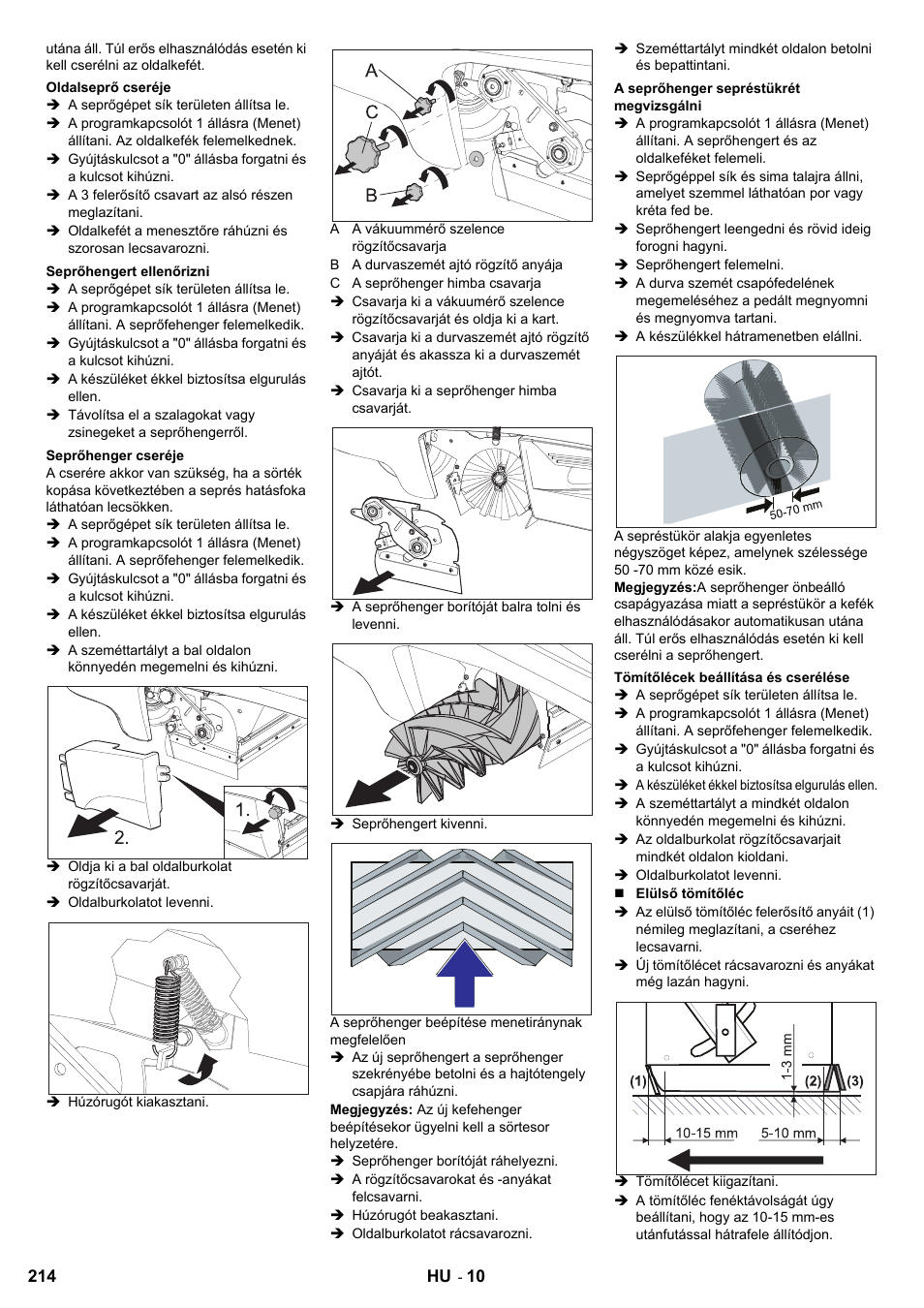 Karcher KM 90-60 R P User Manual | Page 214 / 392