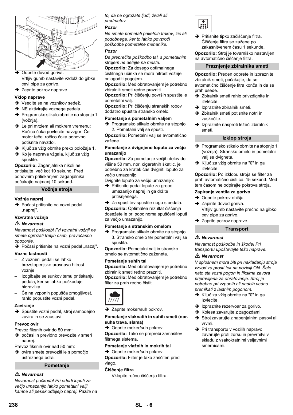 Karcher KM 90-60 R P User Manual | Page 238 / 392