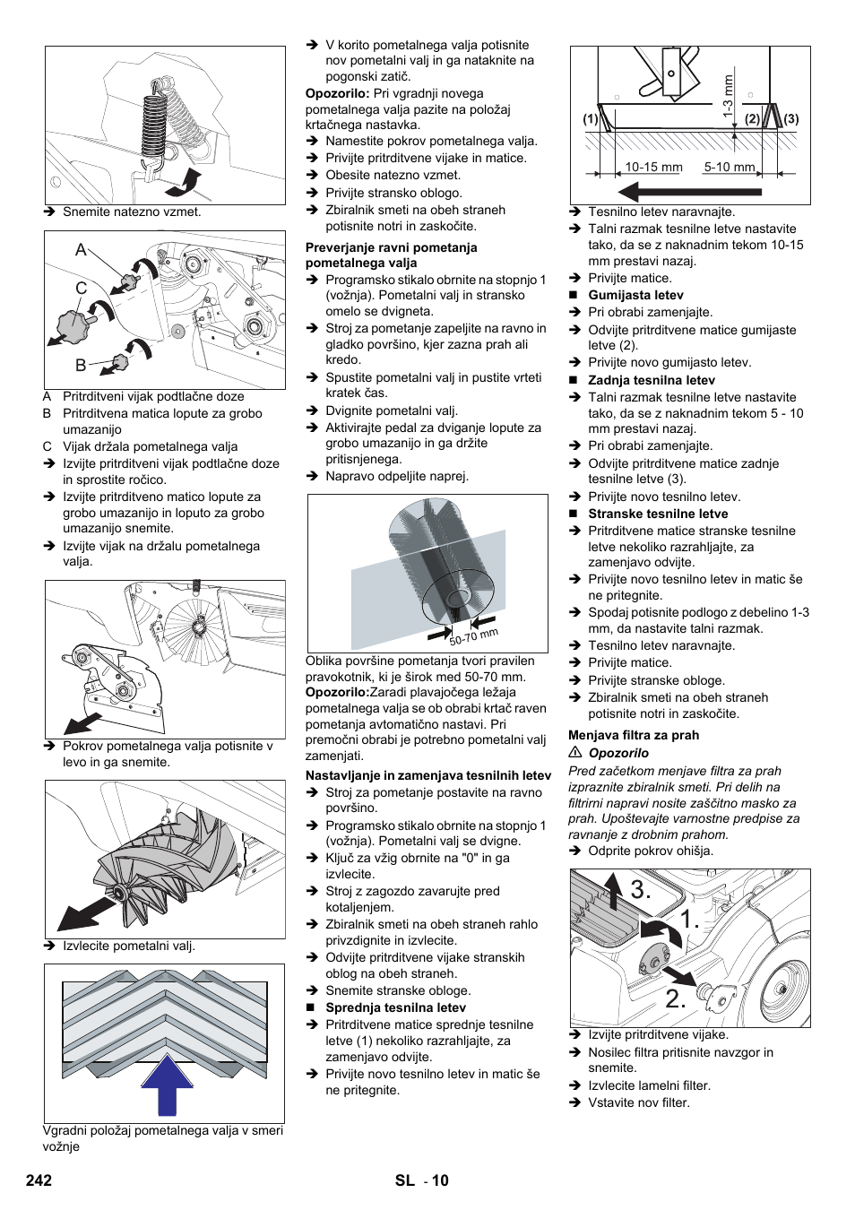 Karcher KM 90-60 R P User Manual | Page 242 / 392