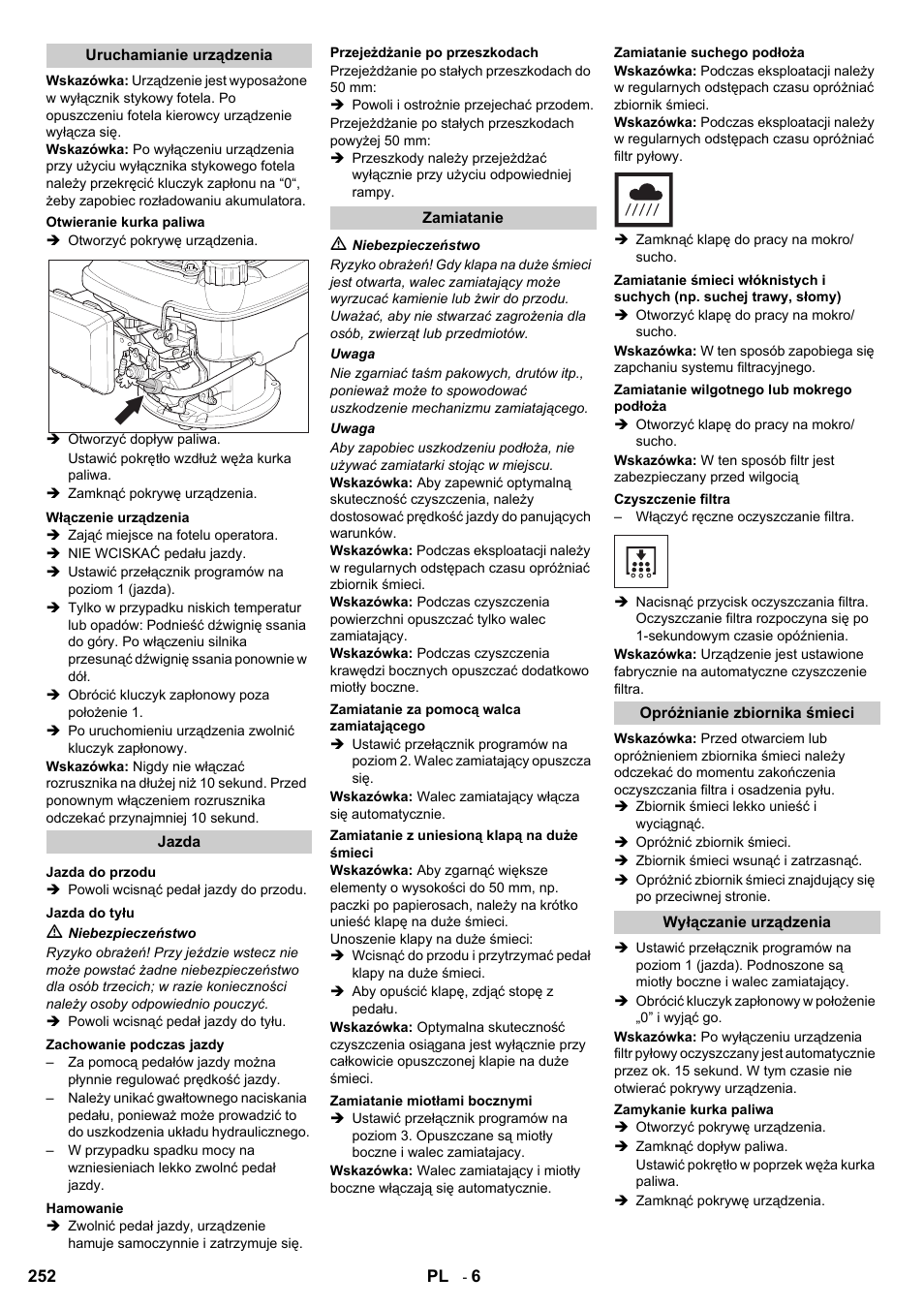 Karcher KM 90-60 R P User Manual | Page 252 / 392