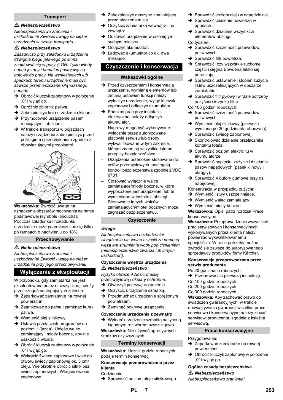 Karcher KM 90-60 R P User Manual | Page 253 / 392